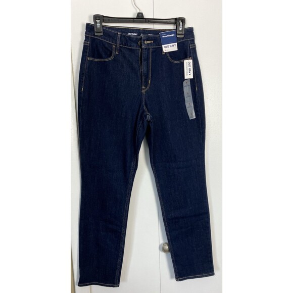 Old Navy Denim - Old Navy NWT Wow Straight Med Rise Denim Jeans Womens Size 6 Short  Retro Y2K